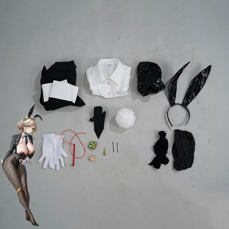 Goddess of Victory: Nikke Ade Agent Bunny Cosplay Costume