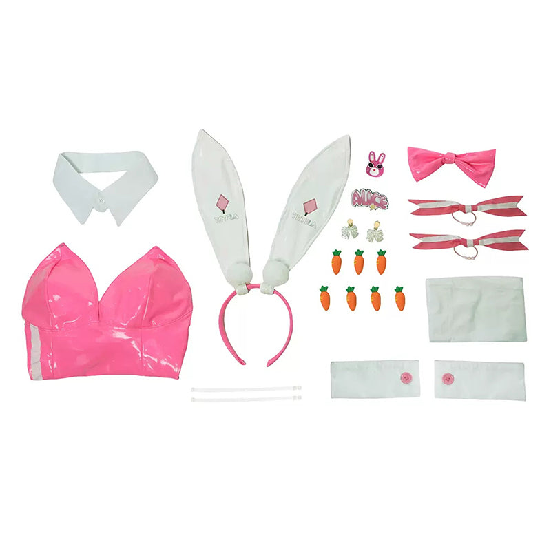 Goddess of Victory: Nikke Alice Wonderland Bunny Girl Cosplay Costume