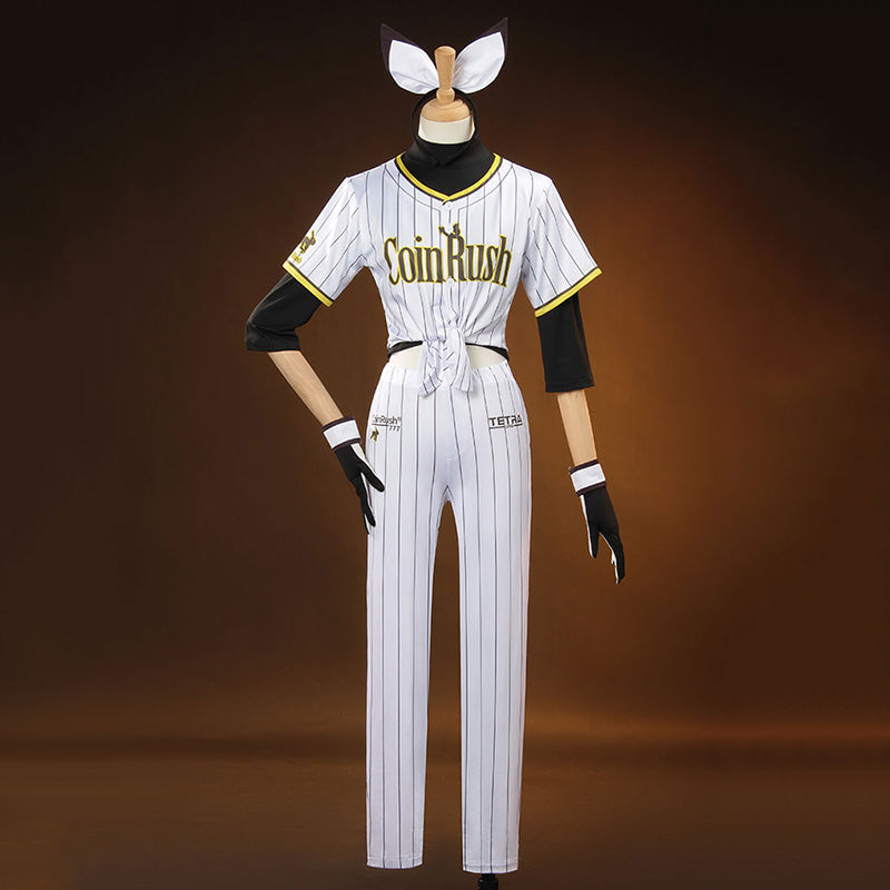 Goddess of Victory: Nikke Blanc No. 77 Batter Baseball Uniform Cosplay Costume