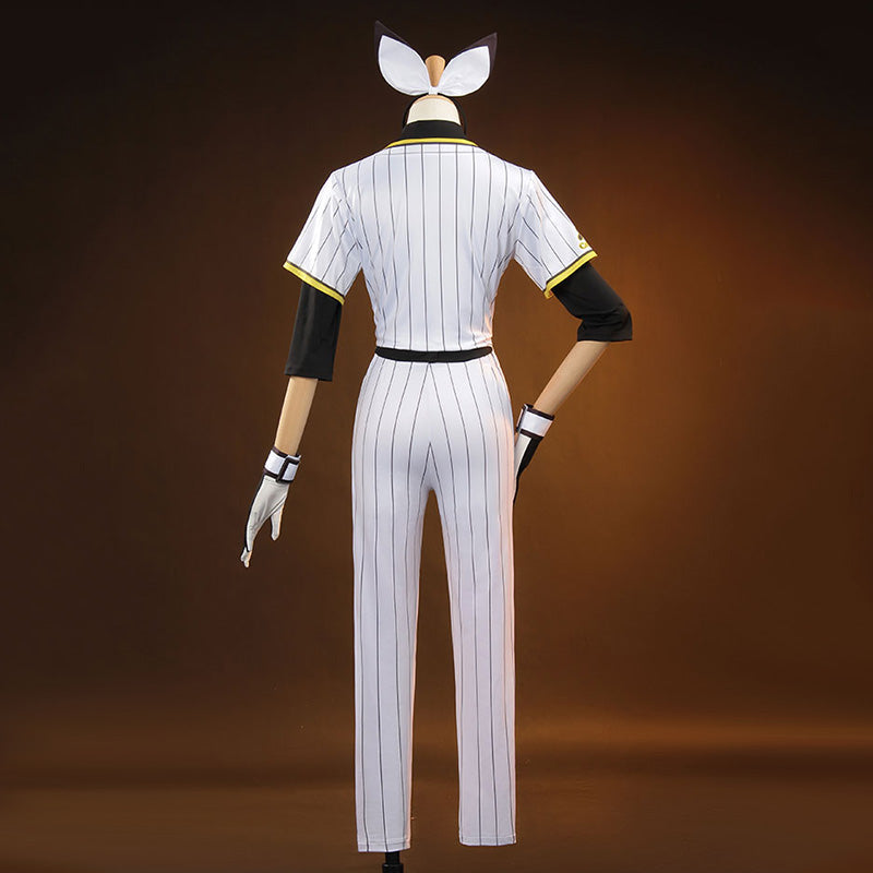 Goddess of Victory: Nikke Blanc No. 77 Batter Baseball Uniform Cosplay Costume