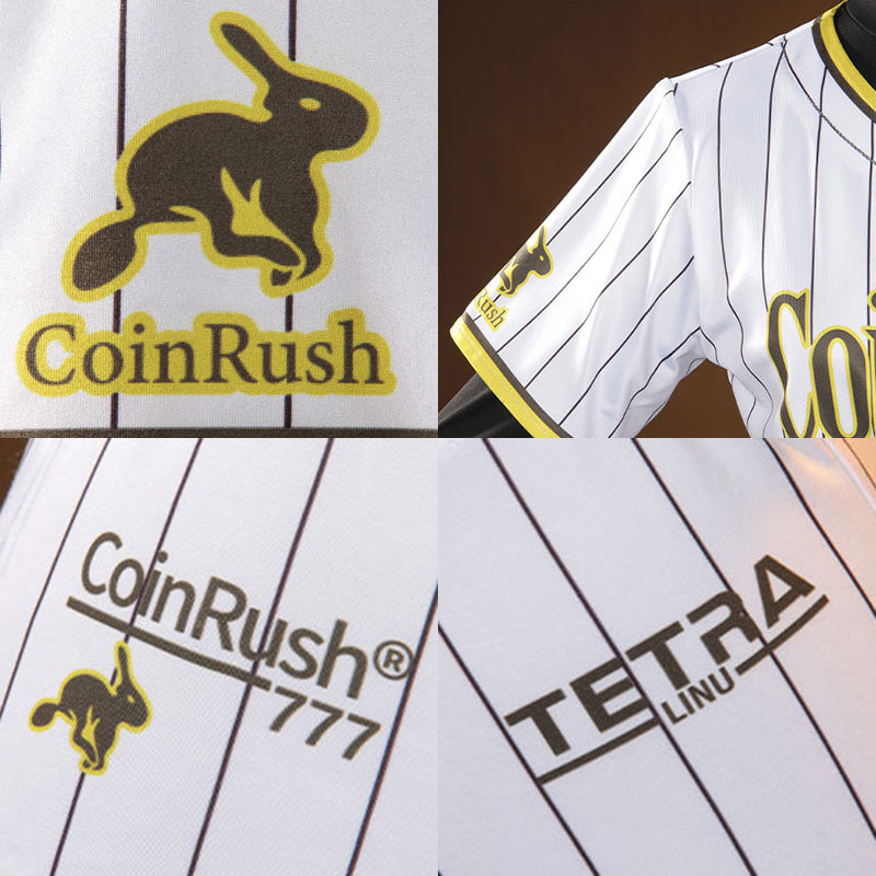 Goddess of Victory: Nikke Blanc No. 77 Batter Baseball Uniform Cosplay Costume