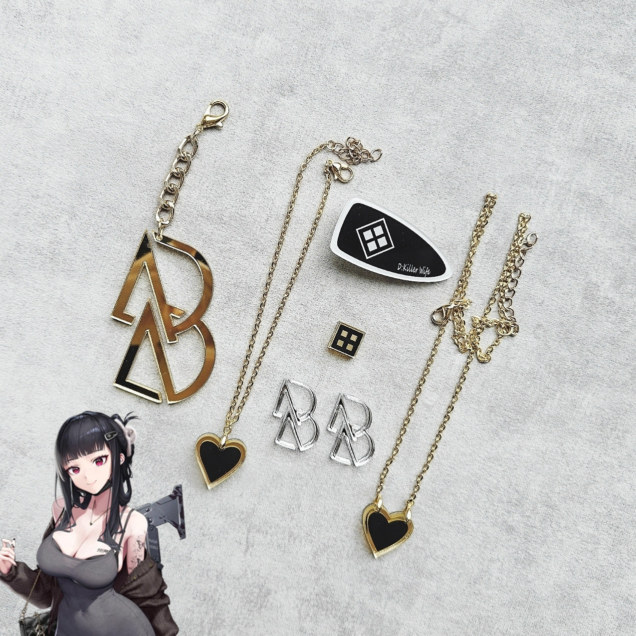 Goddess of Victory: Nikke D Killer Wife Accessory Cosplay Accessory Prop