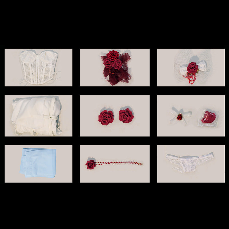 Goddess of Victory: Nikke Mihara: Bonding Chain Pain Eater Cosplay Costume