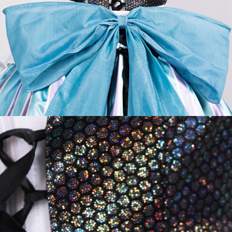 Goddess of Victory: Nikke NIKKE¡Áand GALLERY Collaboration Memorial Cafe Little Mermaid Cosplay Costume