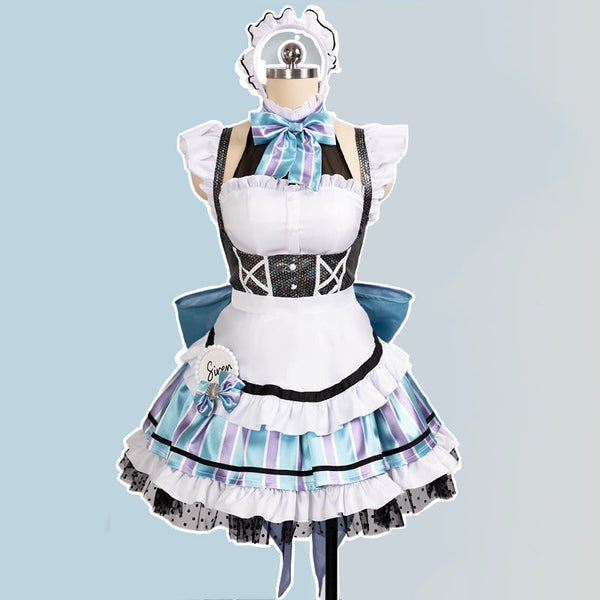 Goddess of Victory: Nikke NIKKE¡Áand GALLERY Collaboration Memorial Cafe Little Mermaid Cosplay Costume