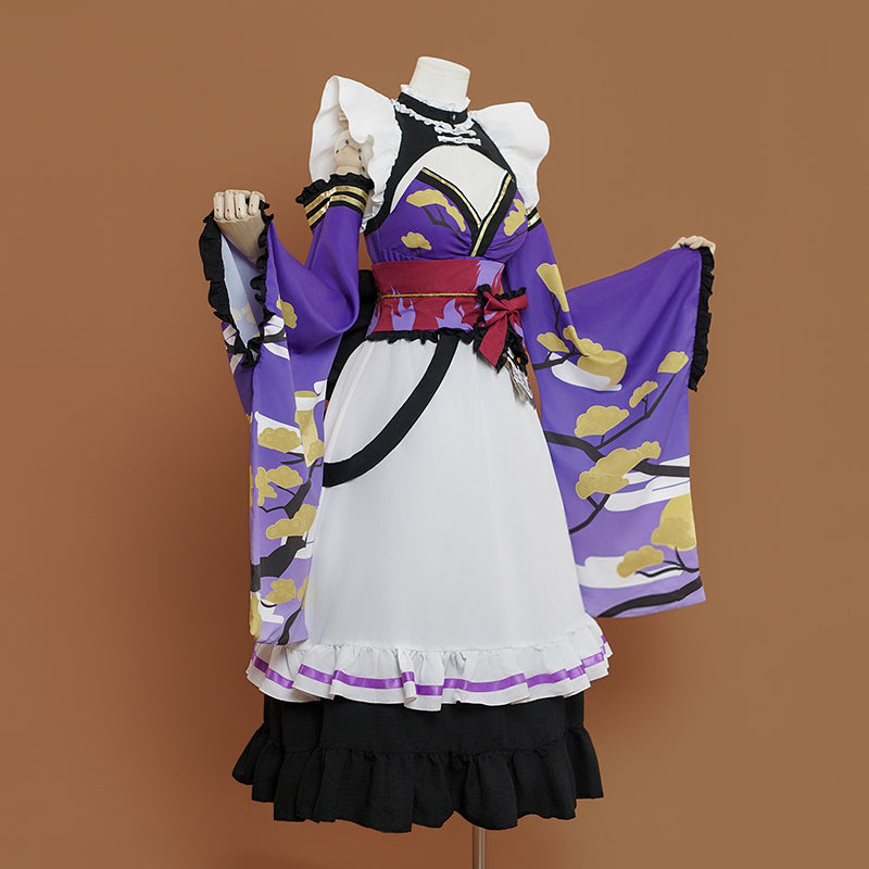Goddess of Victory: Nikke NIKKE¡Áand GALLERY Collaboration Memorial Cafe Scarlet Cosplay Costume