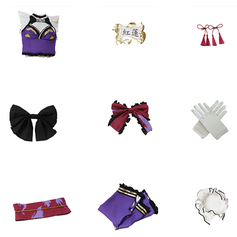 Goddess of Victory: Nikke NIKKE¡Áand GALLERY Collaboration Memorial Cafe Scarlet Cosplay Costume