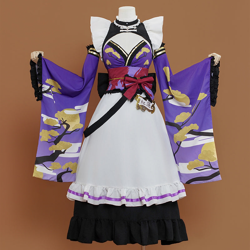 Goddess of Victory: Nikke NIKKE¡Áand GALLERY Collaboration Memorial Cafe Scarlet Cosplay Costume