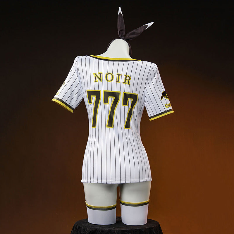 Goddess of Victory: Nikke Noir Baseball Cheerleader Cosplay Costume