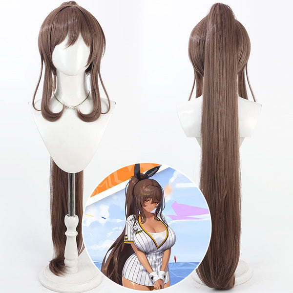 Goddess of Victory: Nikke Noir Baseball Cheerleader Cosplay Wig