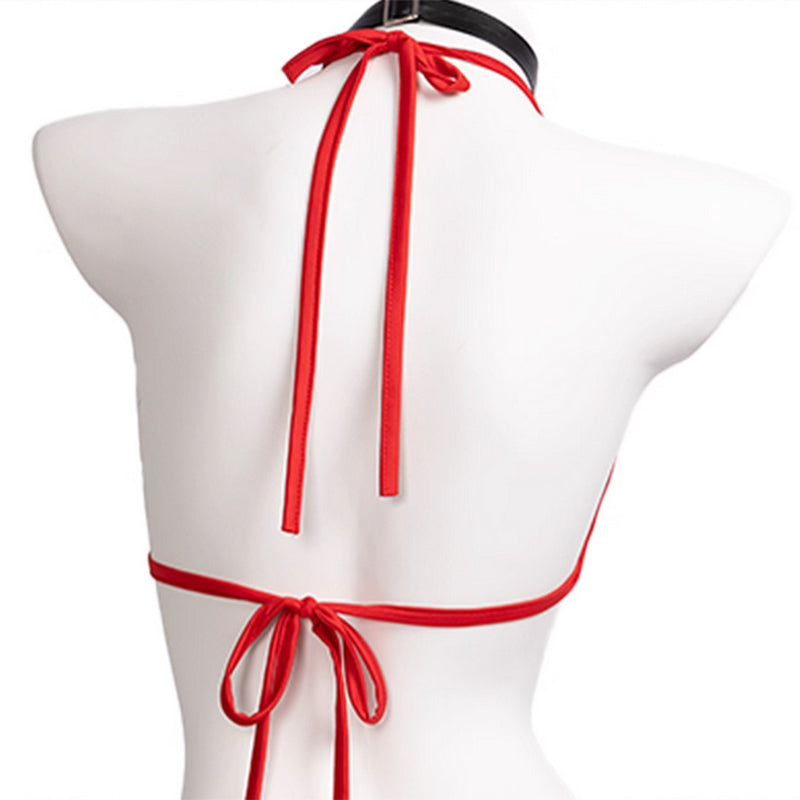 Goddess of Victory: Nikke Rapi Red Hood Red Flavor Swimsuit Cosplay Costume