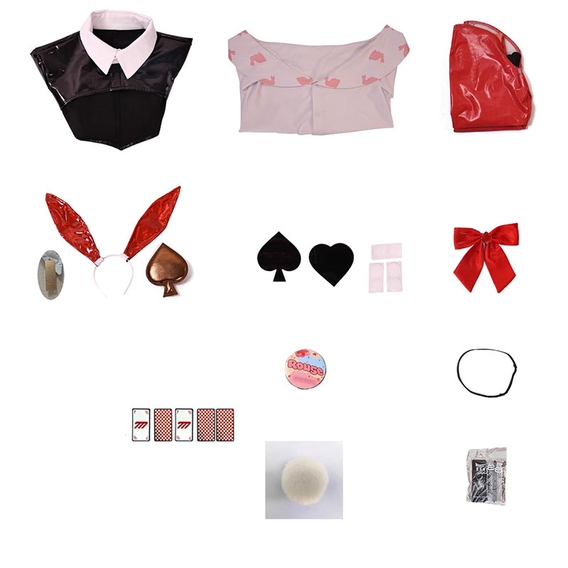 Goddess of Victory: Nikke Rouge Unlucky Rabbit Cosplay Costume