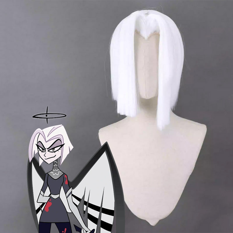 Hazbin Hotel Lute Cosplay Wig