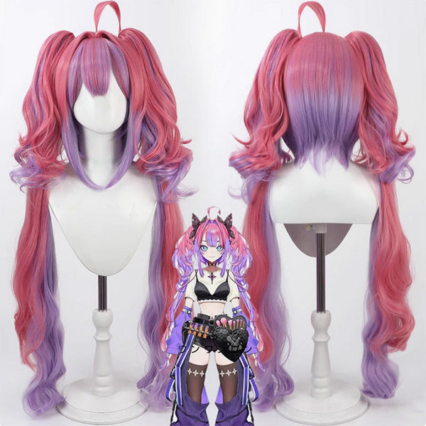 Hololive DEV_IS FLOW GLOW Kikirara Vivi Cosplay Wig