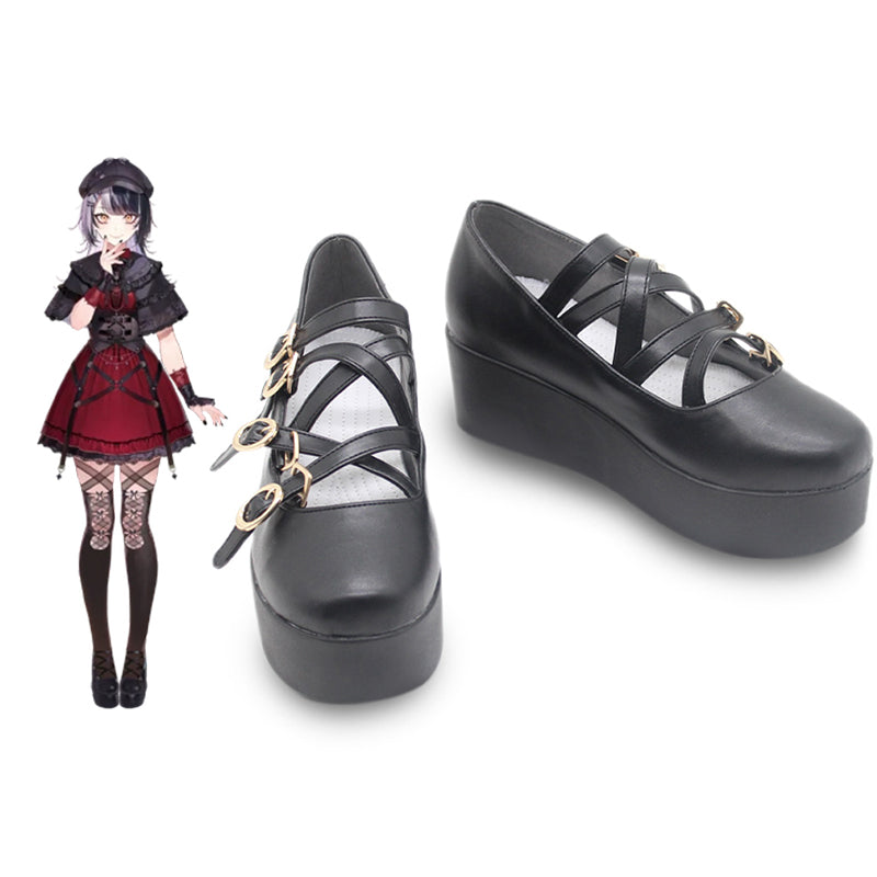 Hololive Virtual YouTuber Hololive -Advent- EN Shiori Novella Third Costume Cosplay Shoes