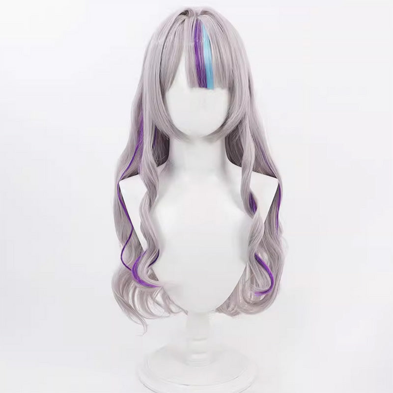 Hololive Virtual YouTuber Murasaki Shion Seventh Costume Cosplay Wig