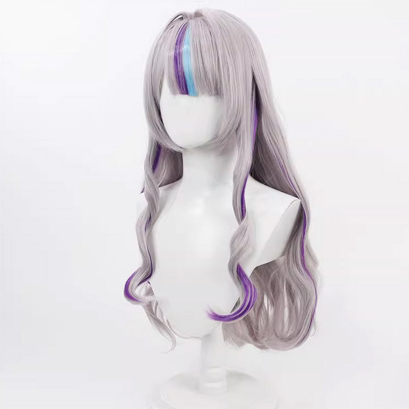 Hololive Virtual YouTuber Murasaki Shion Seventh Costume Cosplay Wig