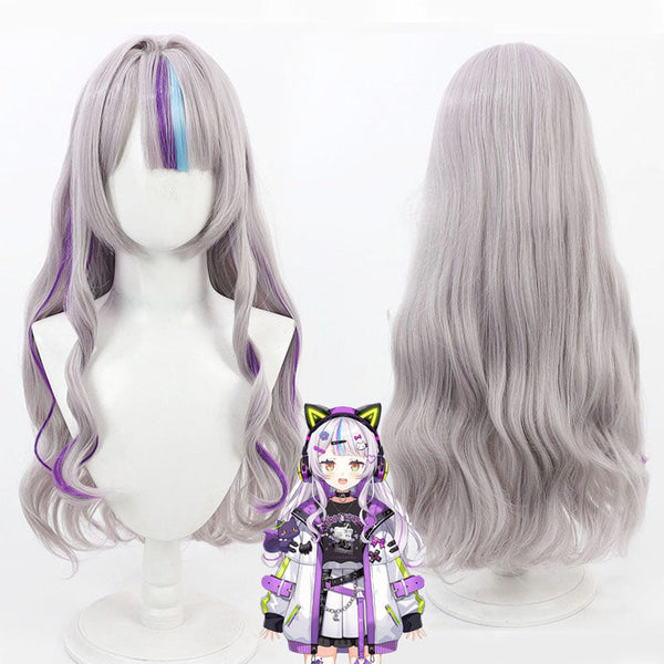 Hololive Virtual YouTuber Murasaki Shion Seventh Costume Cosplay Wig