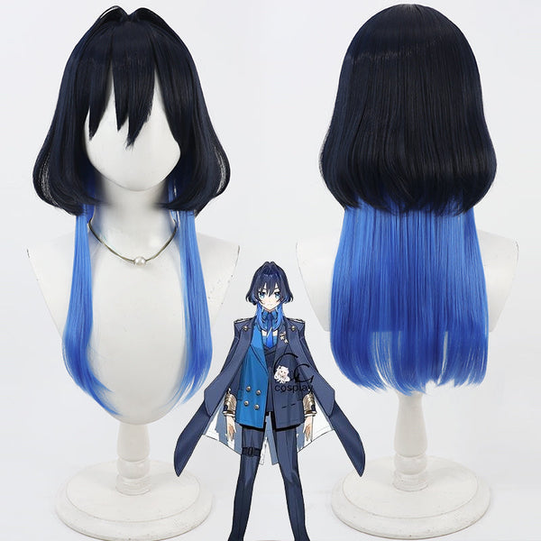 Hololive Virtual YouTuber Ouro Kronii Fourth Costume Cosplay Wig