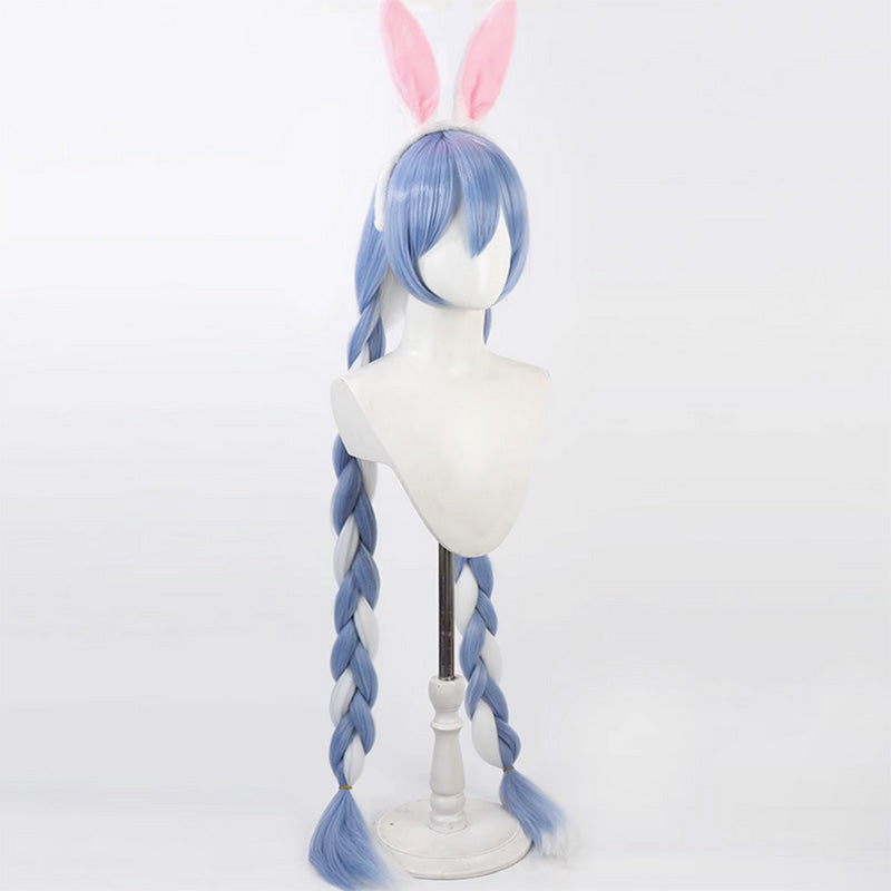 Hololive Virtual YouTuber Usada Pekora Swimsuit Cosplay Wig