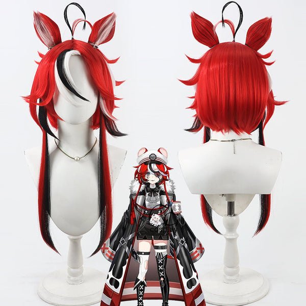 Hololive Virtual YouTuber Hakos Baelz Fourth Costume Cosplay Wig