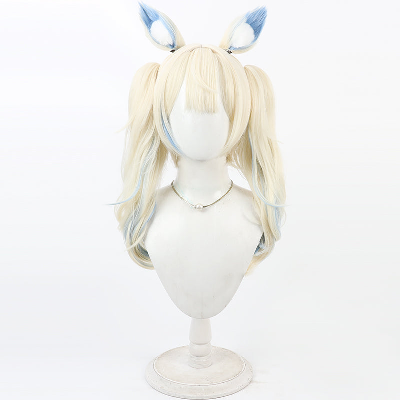Hololive Virtual YouTuber Hololive -Advent- EN Fuwawa Abyssgard E Edition Cosplay Wig