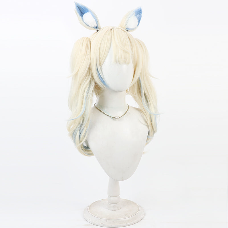 Hololive Virtual YouTuber Hololive -Advent- EN Fuwawa Abyssgard E Edition Cosplay Wig
