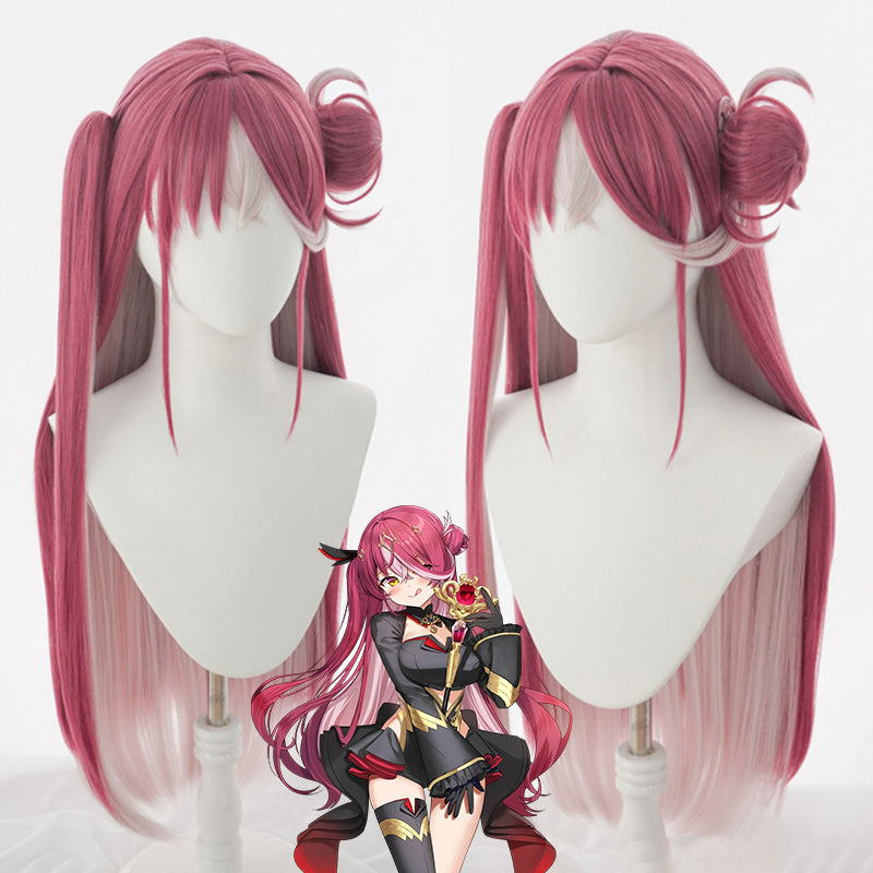 Hololive Virtual YouTuber Houshou Marine Magical Girl holoWitches! Costume Cosplay Wig