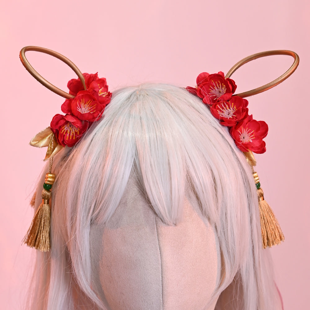 Honkai Impact 3rd Theresa Redolent in Red Lunar Vow: Crimson Love Cosplay Costume