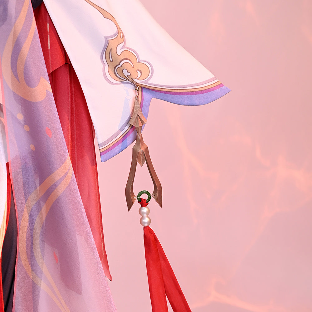 Honkai Impact 3rd Theresa Redolent in Red Lunar Vow: Crimson Love Cosplay Costume