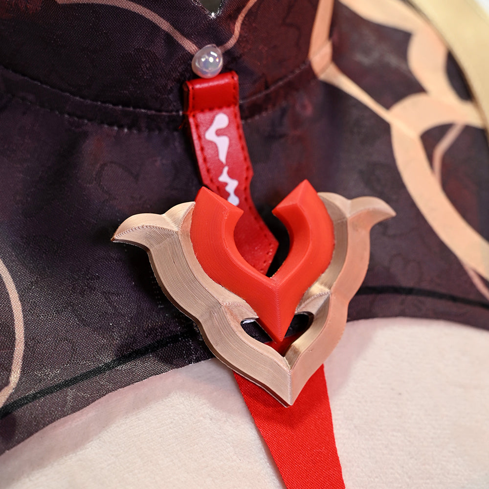 Honkai Impact 3rd Theresa Redolent in Red Lunar Vow: Crimson Love Cosplay Costume