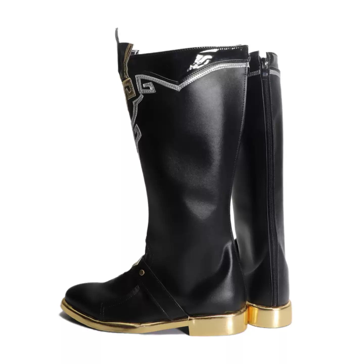 Honkai: Star Rail Dan Heng Permansor Terrae Black Shoes Cosplay Boots