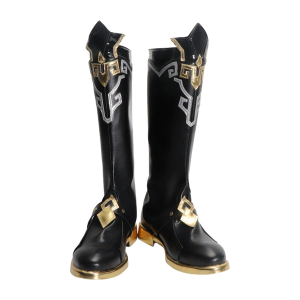 Honkai: Star Rail Dan Heng Permansor Terrae Black Shoes Cosplay Boots