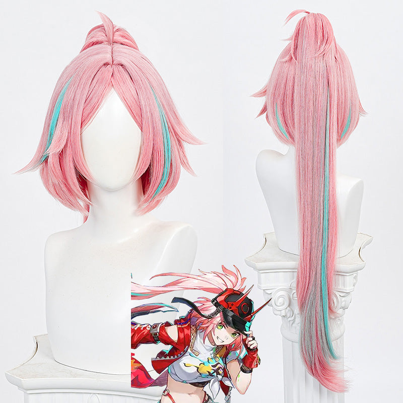 Honkai: Star Rail Rappa Cosplay Wig