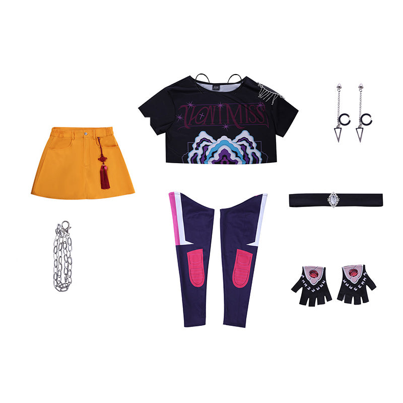 Kids Size KPop Killer M Cosplay Costume