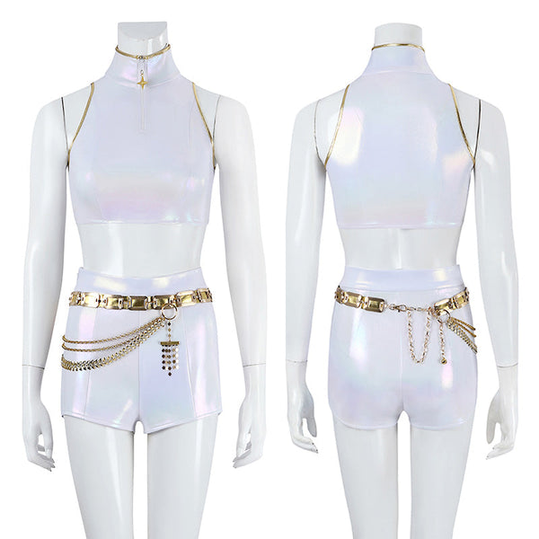 KPop Demon Hunters HUNTR/X Rumi New Edition Cosplay Costume