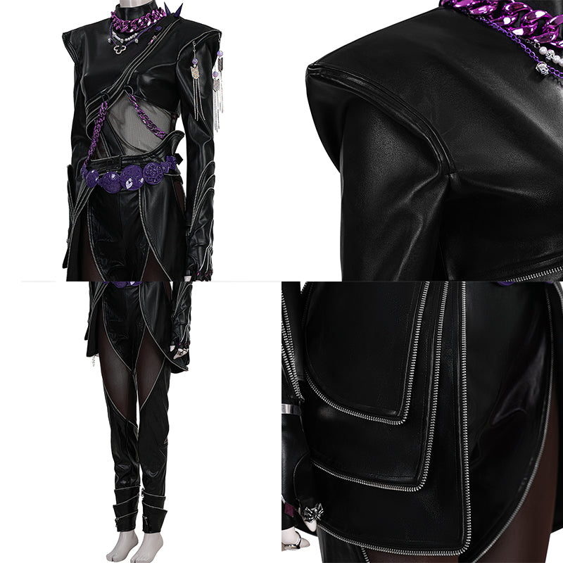 KPop Killer R Combat Suit Cosplay Costume