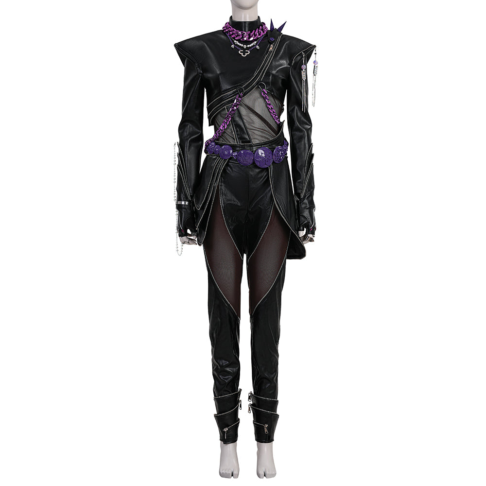 KPop Killer R Combat Suit Cosplay Costume