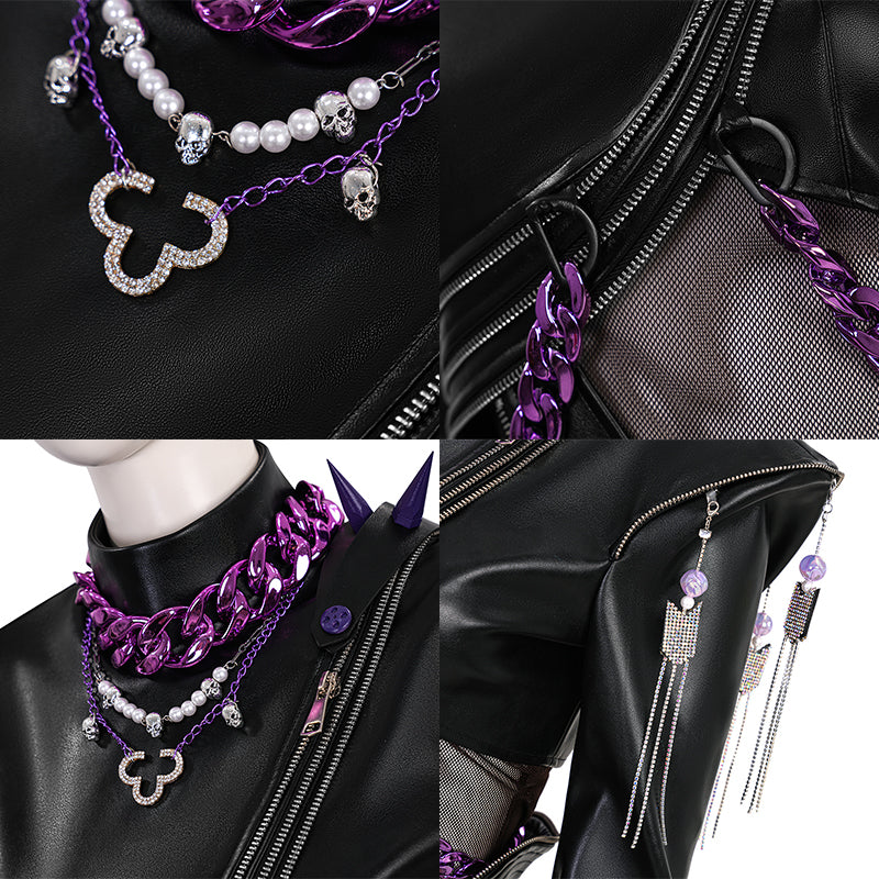 KPop Killer R Combat Suit Cosplay Costume
