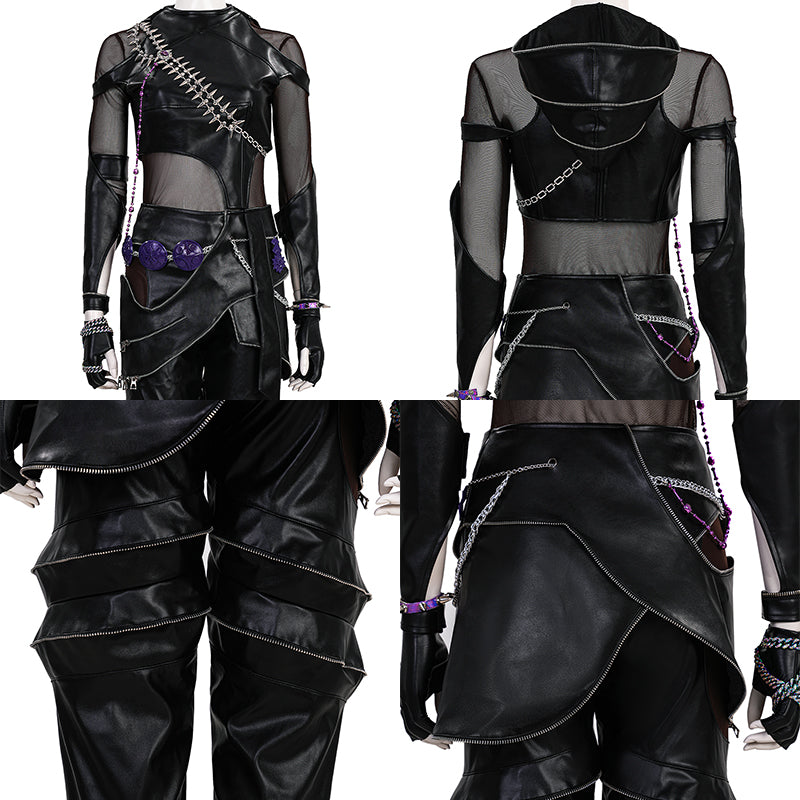 KPop Killer Z Combat Suit Cosplay Costume