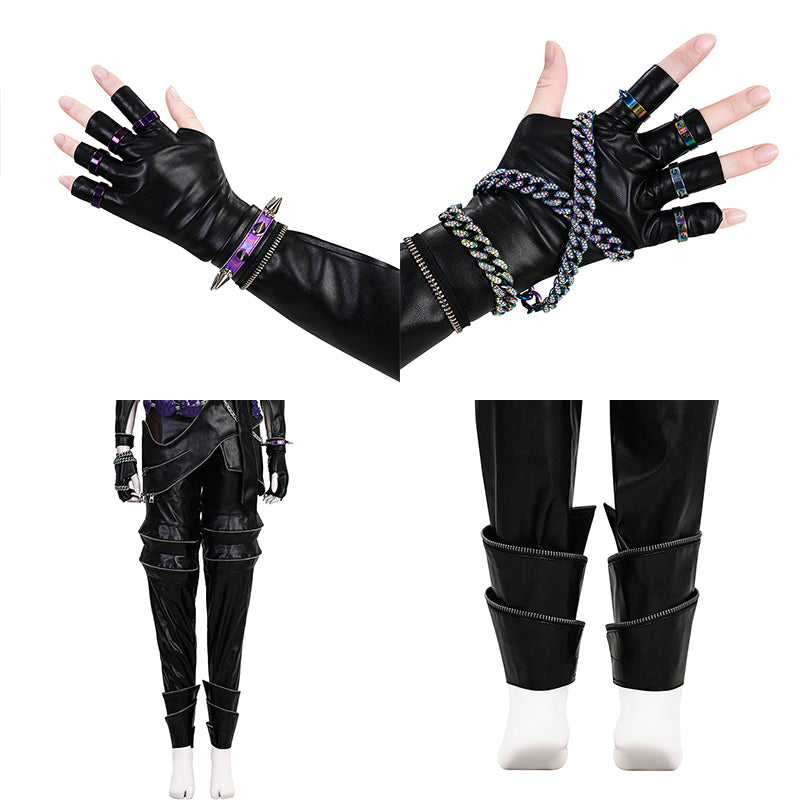 KPop Killer Z Combat Suit Cosplay Costume