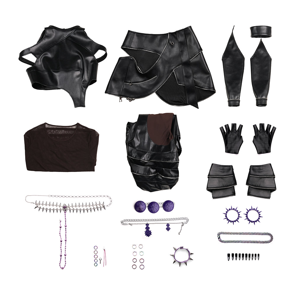 KPop Killer Z Combat Suit Cosplay Costume