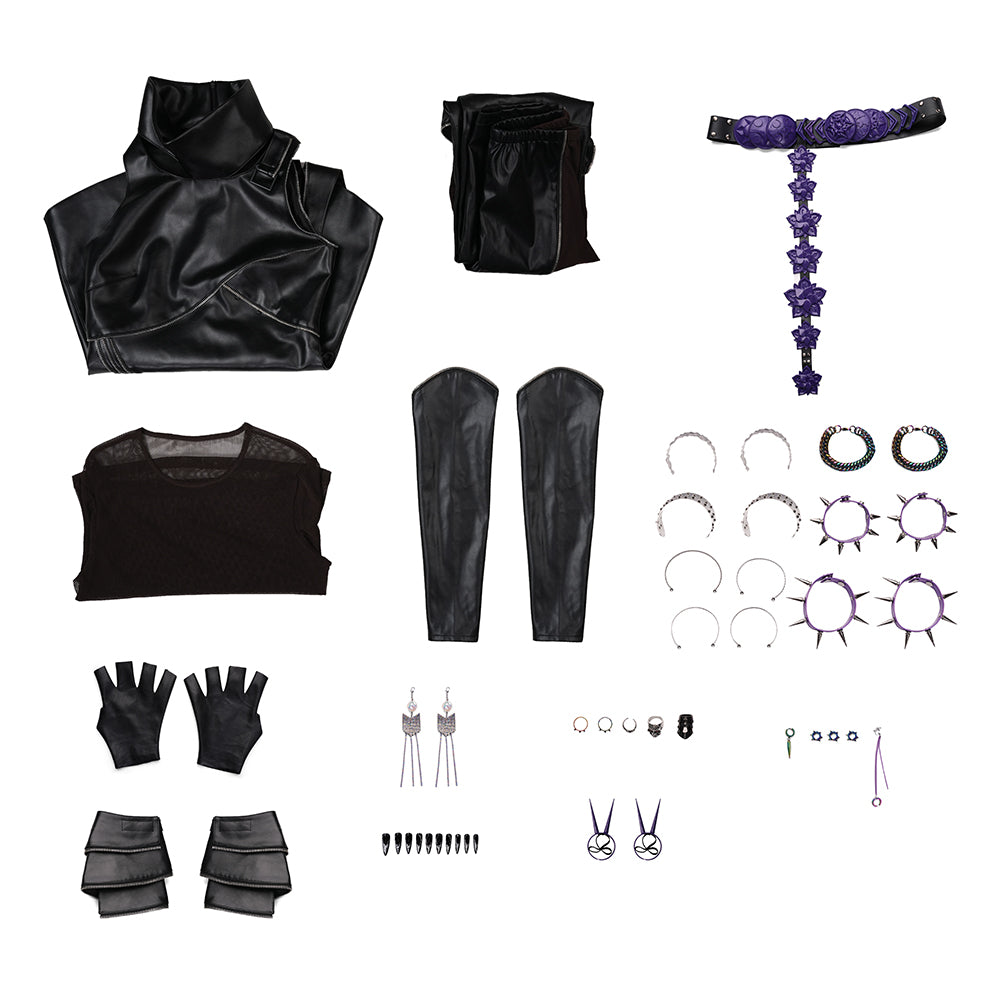 KPop Killer M Combat Suit Cosplay Costume
