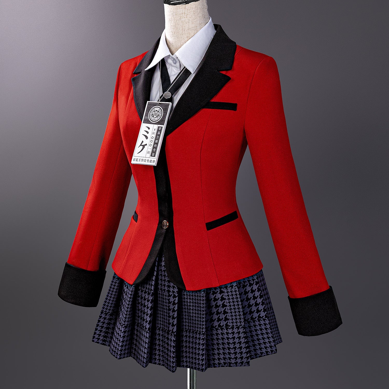 Kakegurui Compulsive Gambler Yumeko Jabami Cosplay Costume