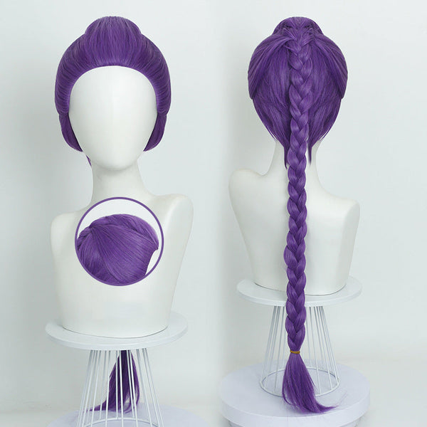 Kids Wig Children Wig KPop Killer R Purple Cosplay Wig