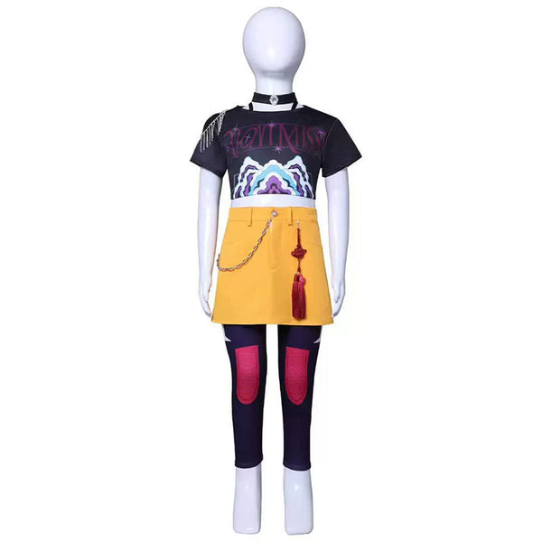 Kids Size KPop Killer M Cosplay Costume