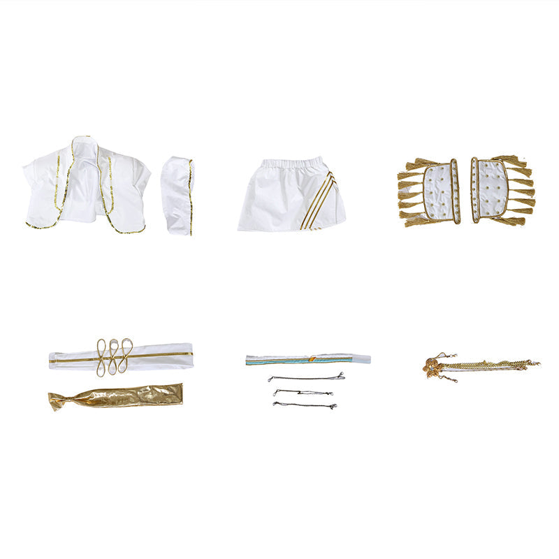 Kids Size KPop Killer M White Outfit Cosplay Costume