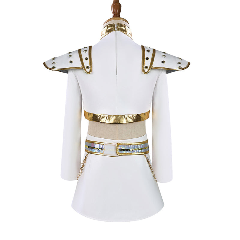 Kids Size KPop Killer Z White Outfit Cosplay Costume