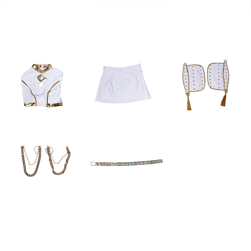 Kids Size KPop Killer Z White Outfit Cosplay Costume