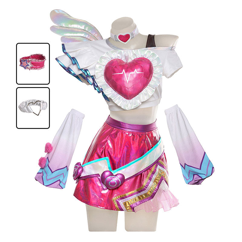 League of Legends LOL Lovestruck Lux Cosplay Costume